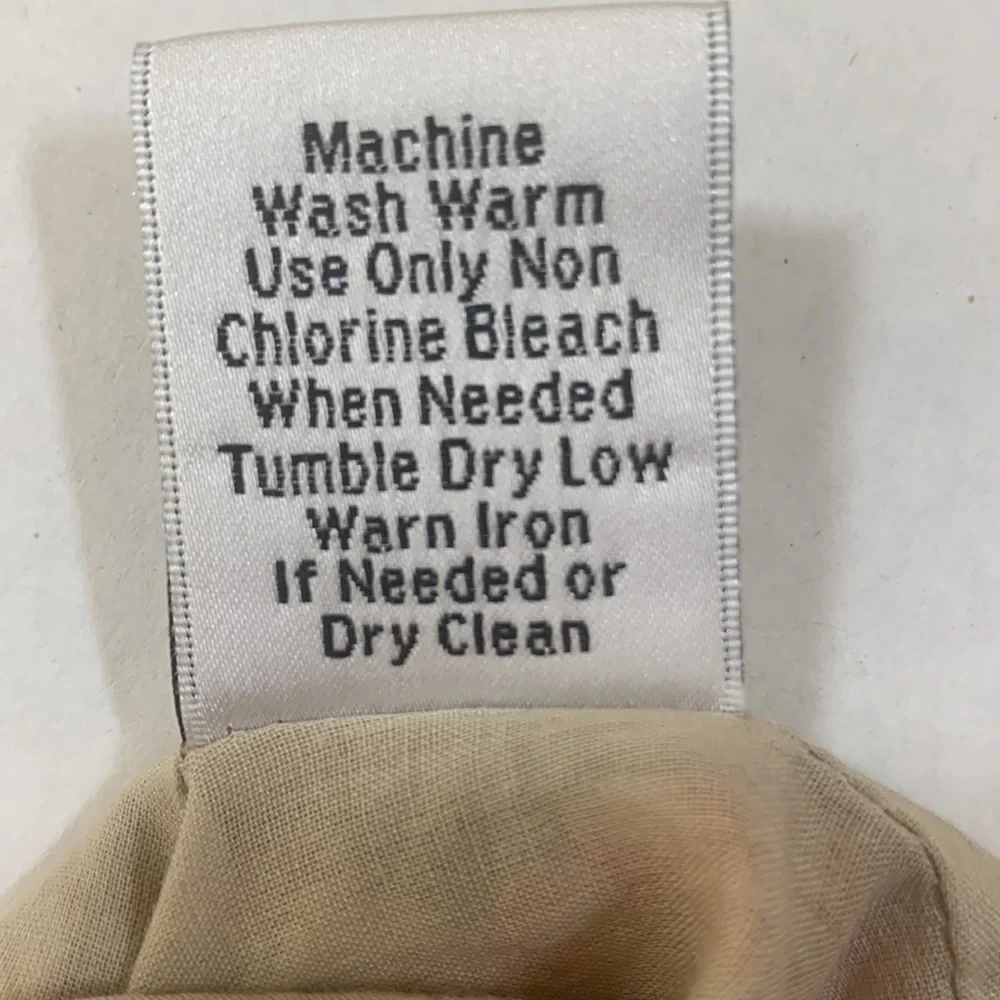 CAbi Beige A-line Floral Print Skirt